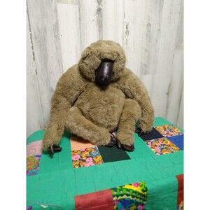 Vintage Westcliff Collection Baboon Ape Brown Plush Stuffed Animal Korea 16”